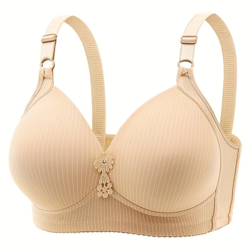 5-Pack Women's Seamless Push-Up Bras, Comfortable Breathable Everyday Lingerie with Supportive Fit