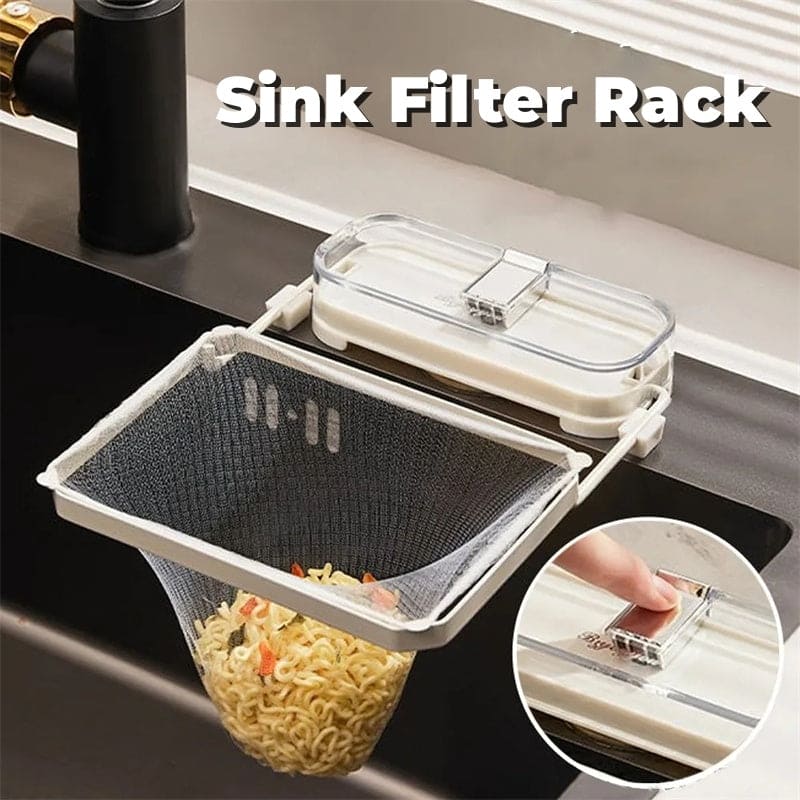 Kitchen Sink Filter Rack Suction Cup Disposable - PMMNAPOLES