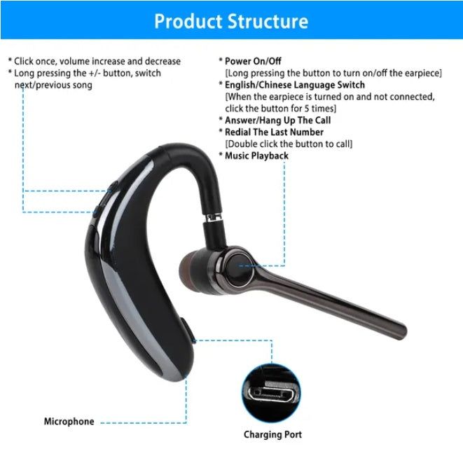 Lightweight Rotating Headphones with Reversible Ear Cups