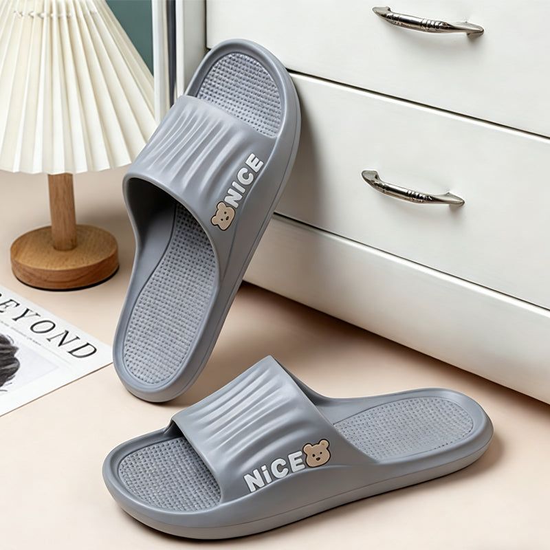 EVA Non Slip Shower Slippers Lightweight Unisex Comfort