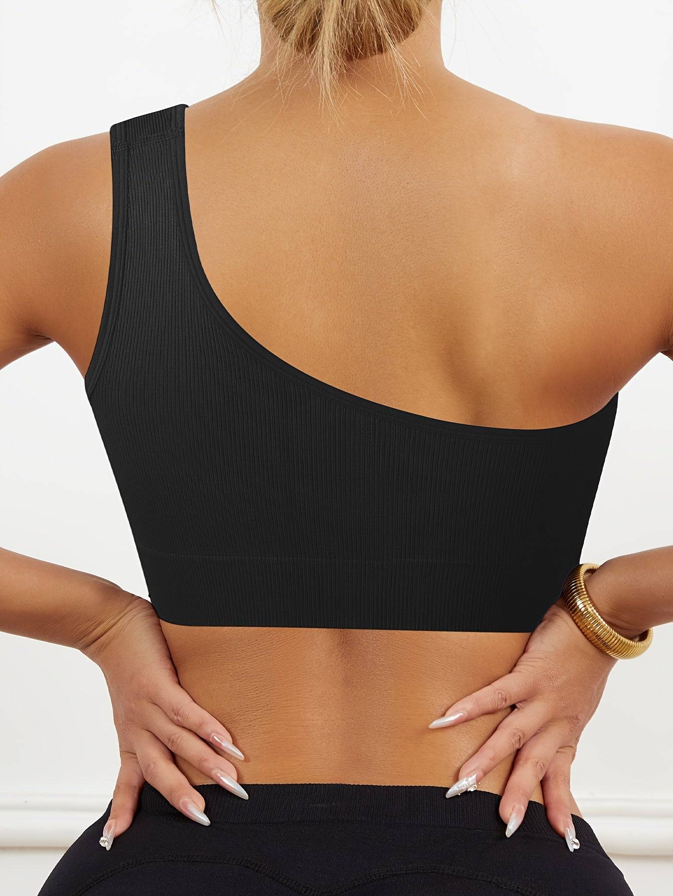 Seamless Sports Bra 4-Pack for Women, High Support Shockproof Design, Wide Strap, Breathable & Quick-Dry for Running