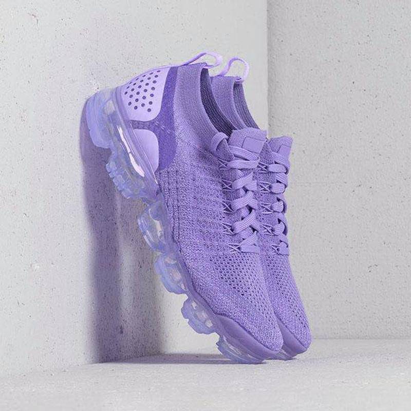 Purple Women Casual Shoes Mesh Air-Cushion Flat - PMMNAPOLES