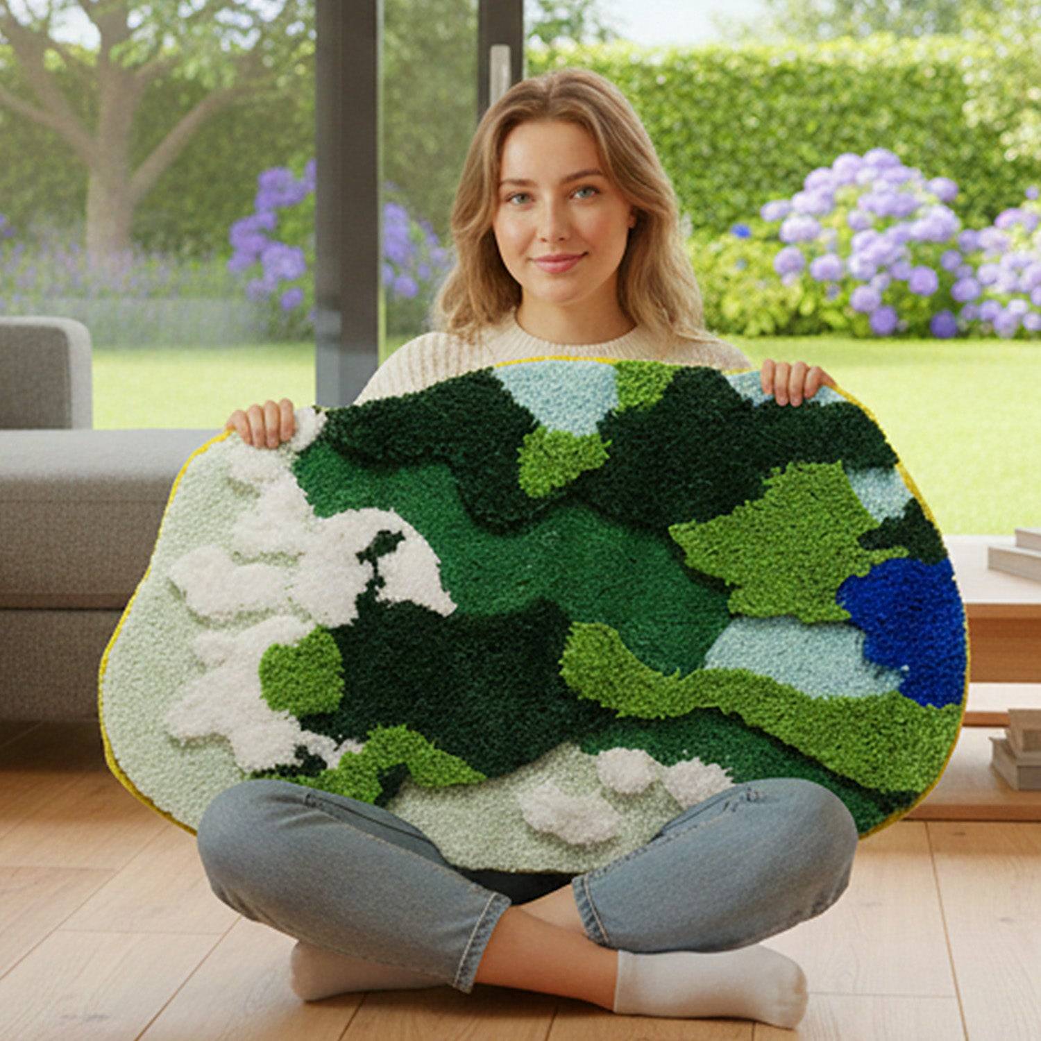 Microfiber Bath Rug Absorbent Washable Floor Mat