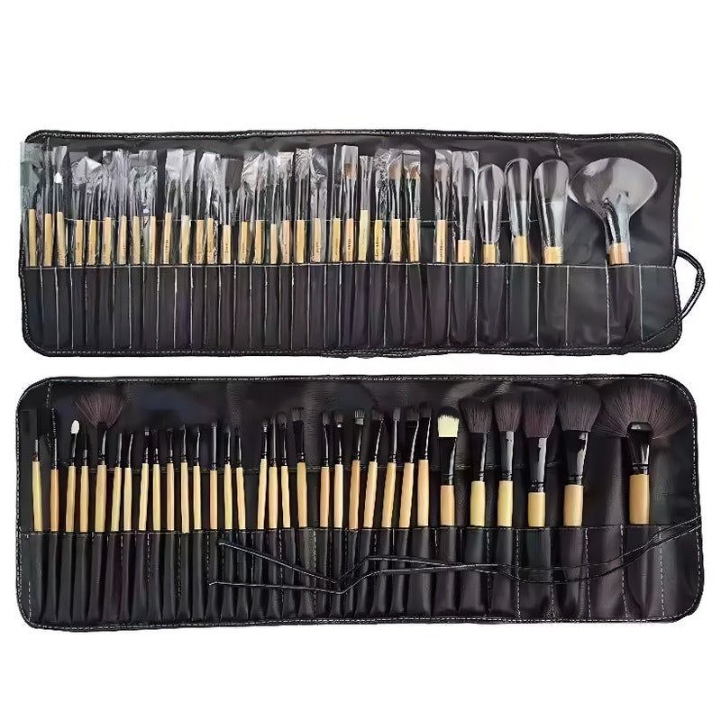 32 Piece Travel Makeup Brushes Set Portable Kit