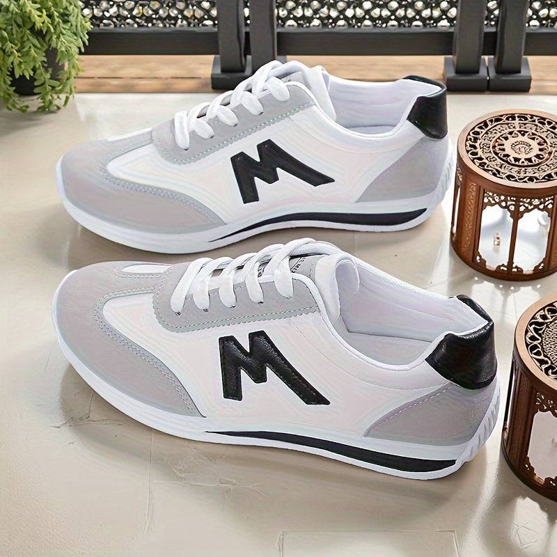 Women’s Sports Shoes – Lightweight Lace-Up Walking & Running Sneakers with Breathable Lining
