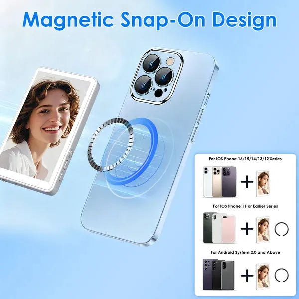 Magnetic Wireless Camera Monitor for Selfies