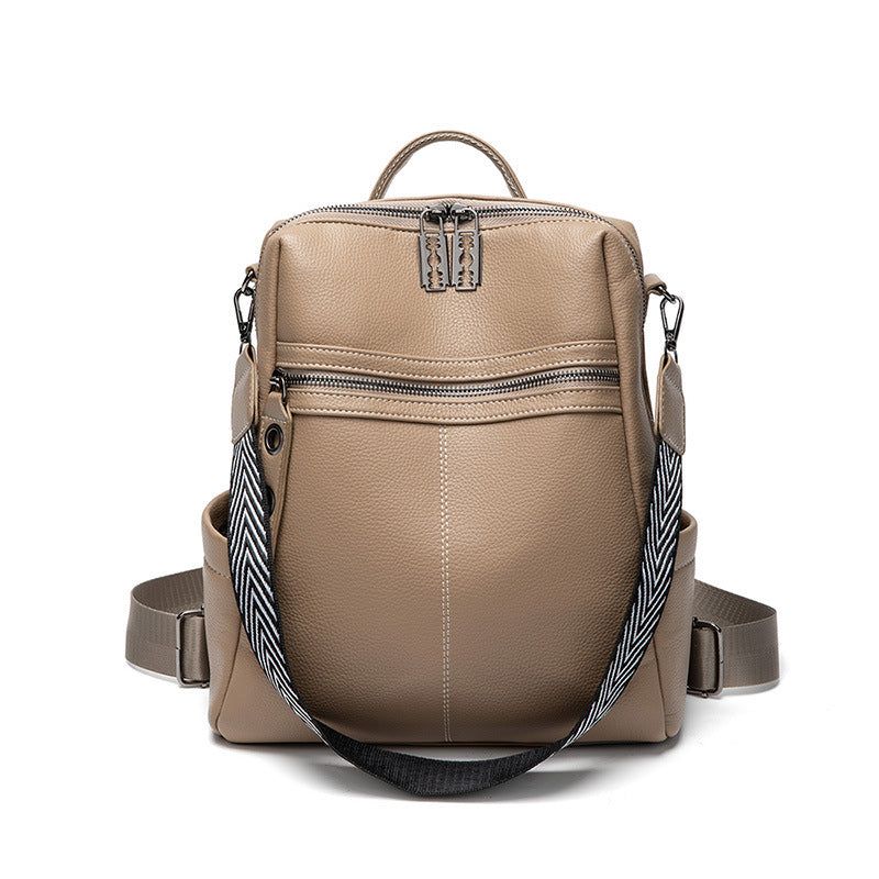 Women’s Waterproof PU Mini Backpack Urban Style Daypack