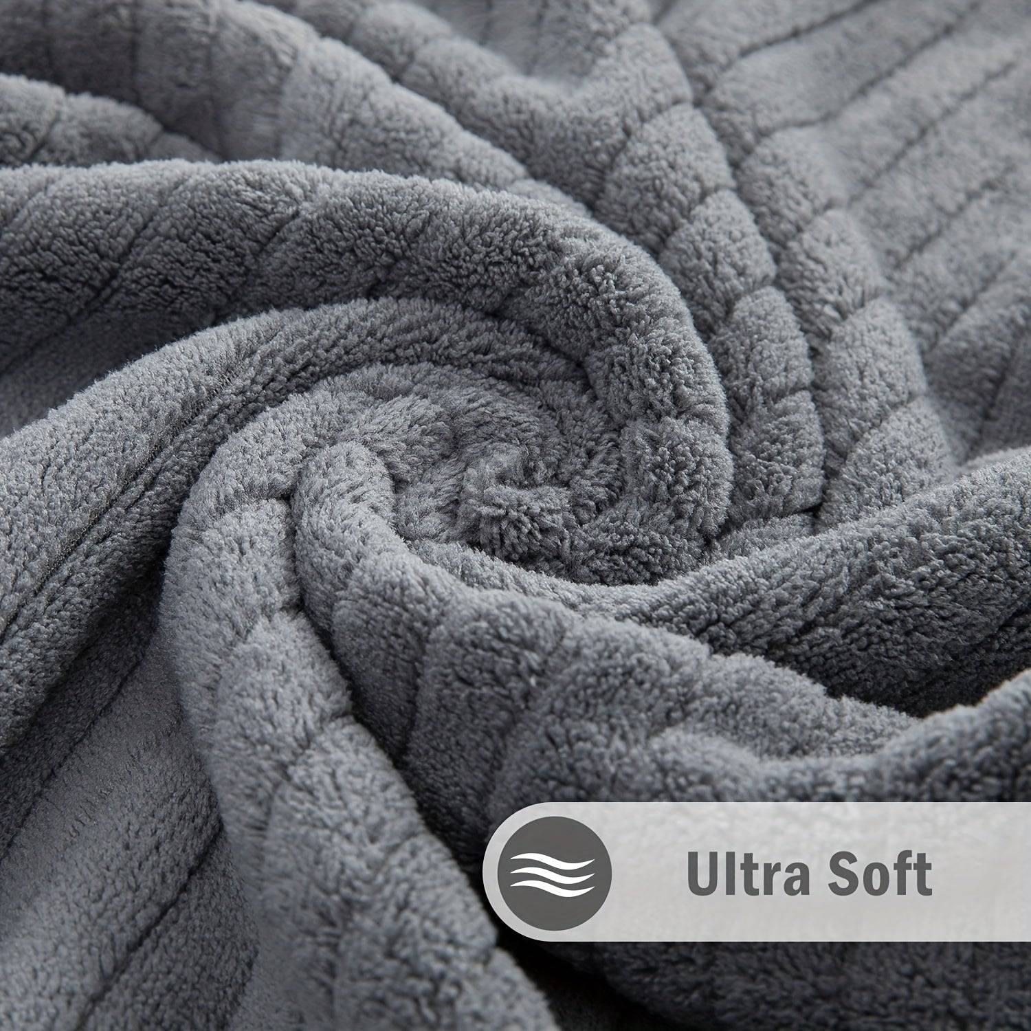 4-Pack Oversized Bath Towels Set 35"x70" XL Microfiber Towels Quick-Dry, Soft & Absorbent for Family or Hotel Use