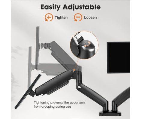 Dual Monitor Arm Stand for 13 to 32 Inch Screens