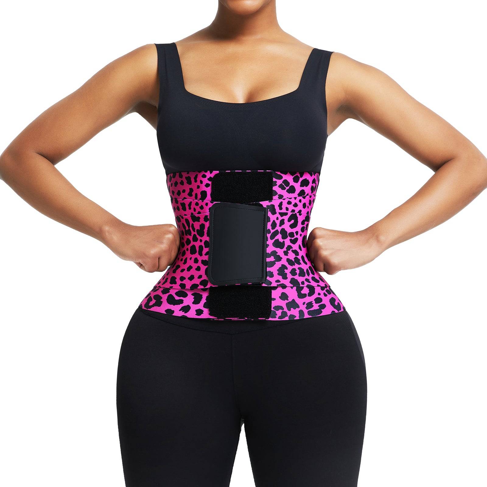 Waist Trainer & Trimmer Belt Tummy Control Body Shaper for Workout, Fitness & Everyday Waist Support