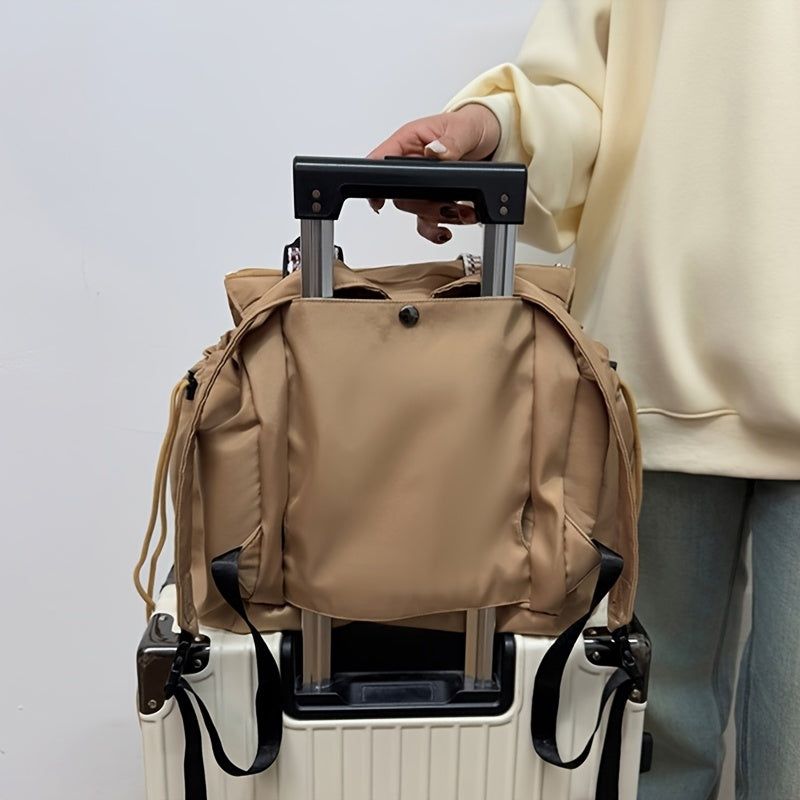 Womens Waterproof Oxford Travel Backpack with Large Capacity