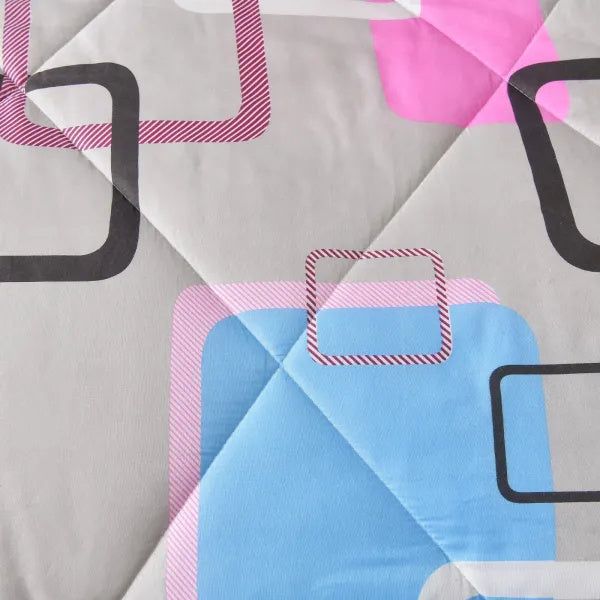 Twin Duvet Covers Set with Pillowcase Two Piece Design