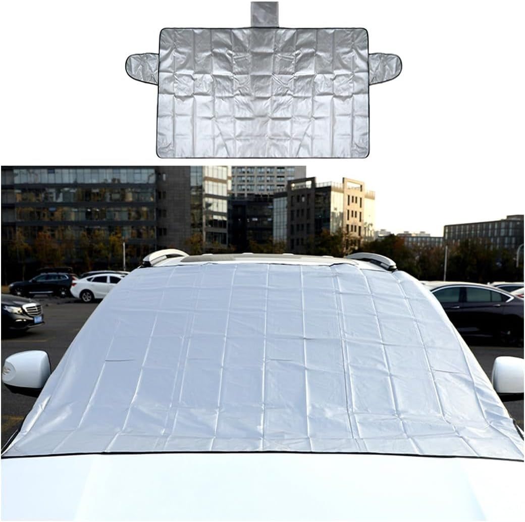 All Season Windshield Cover Snow Ice Sun Shade 215x92cm