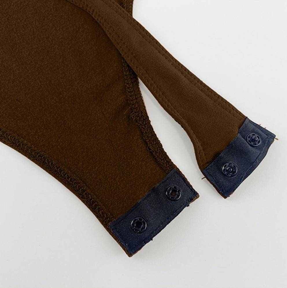 Womens Square Neck Long Sleeve Bodysuit with Tummy Control