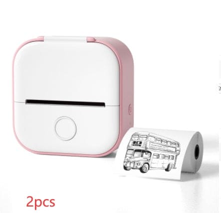 Portable Mini Thermal Label Printer Home Photo Printer Student Wrong Question Printer Bluetooth Mini Label Printer Price Tag - PMMNAPOLES