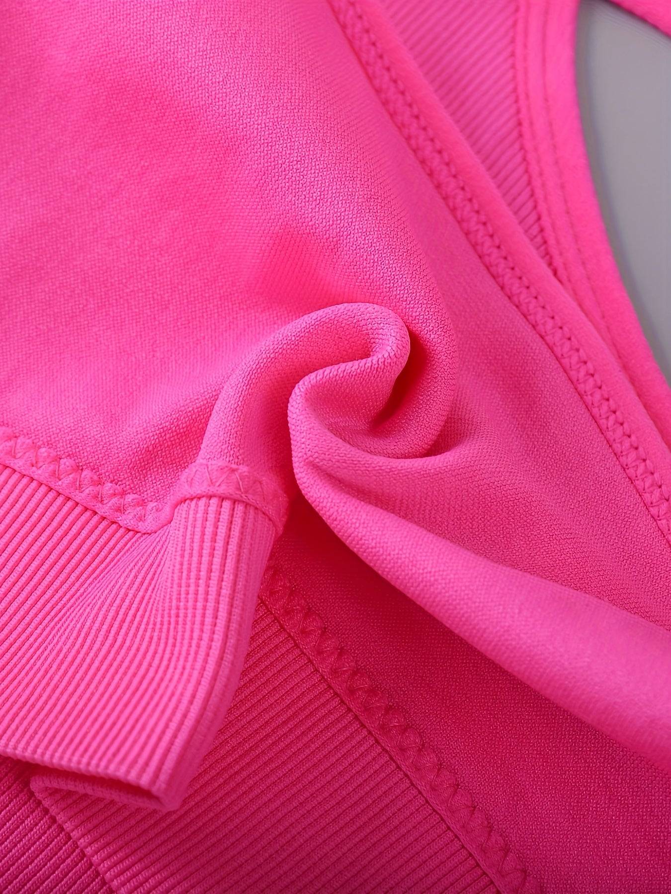 Seamless Sports Bra 4-Pack for Women, High Support Shockproof Design, Wide Strap, Breathable & Quick-Dry for Running