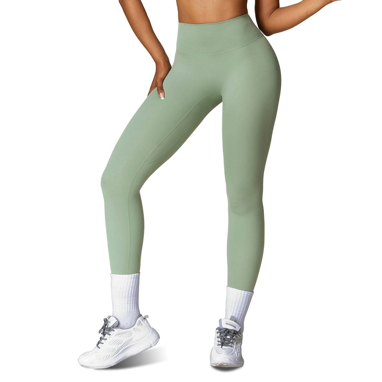Womens High Waist Workout Leggings with Tummy Control