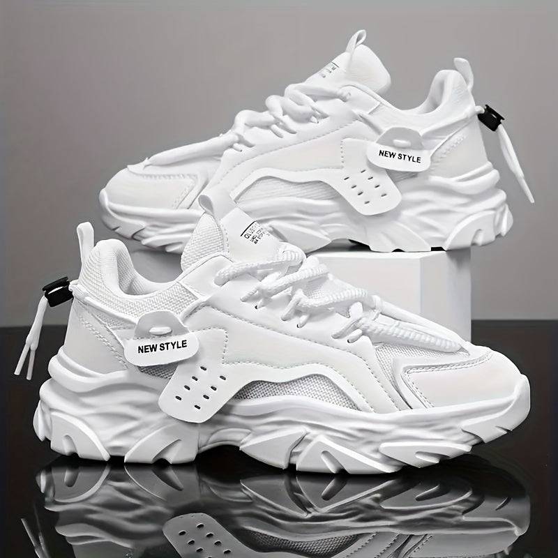 Men’s Trendy Mesh Sneakers – Breathable Versatile Casual Fashion Shoes for Daily Wear
