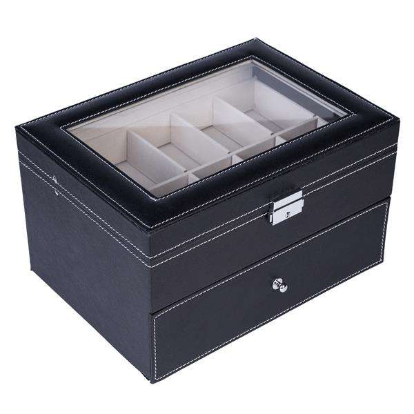 Luxury Watch Storage Box with 20 Compartments