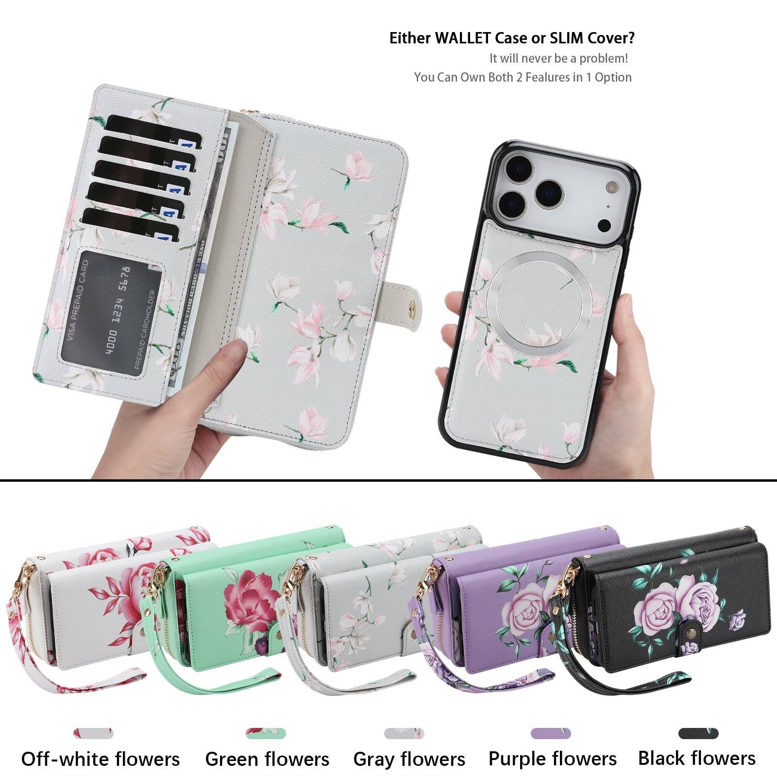 Crossbody Wallet Phone Case for iPhone 17 Pro Max