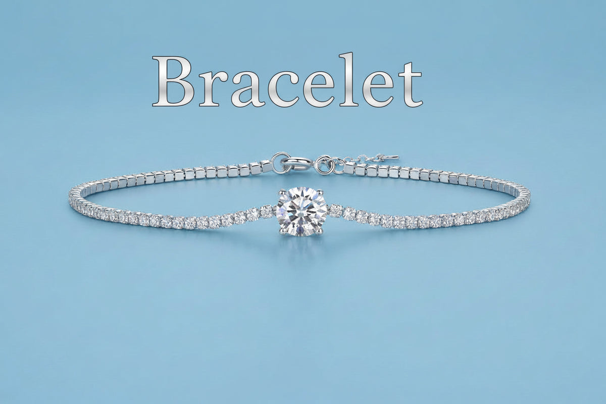 Dawn Luxury Moissanite Bracelet S925 Silver