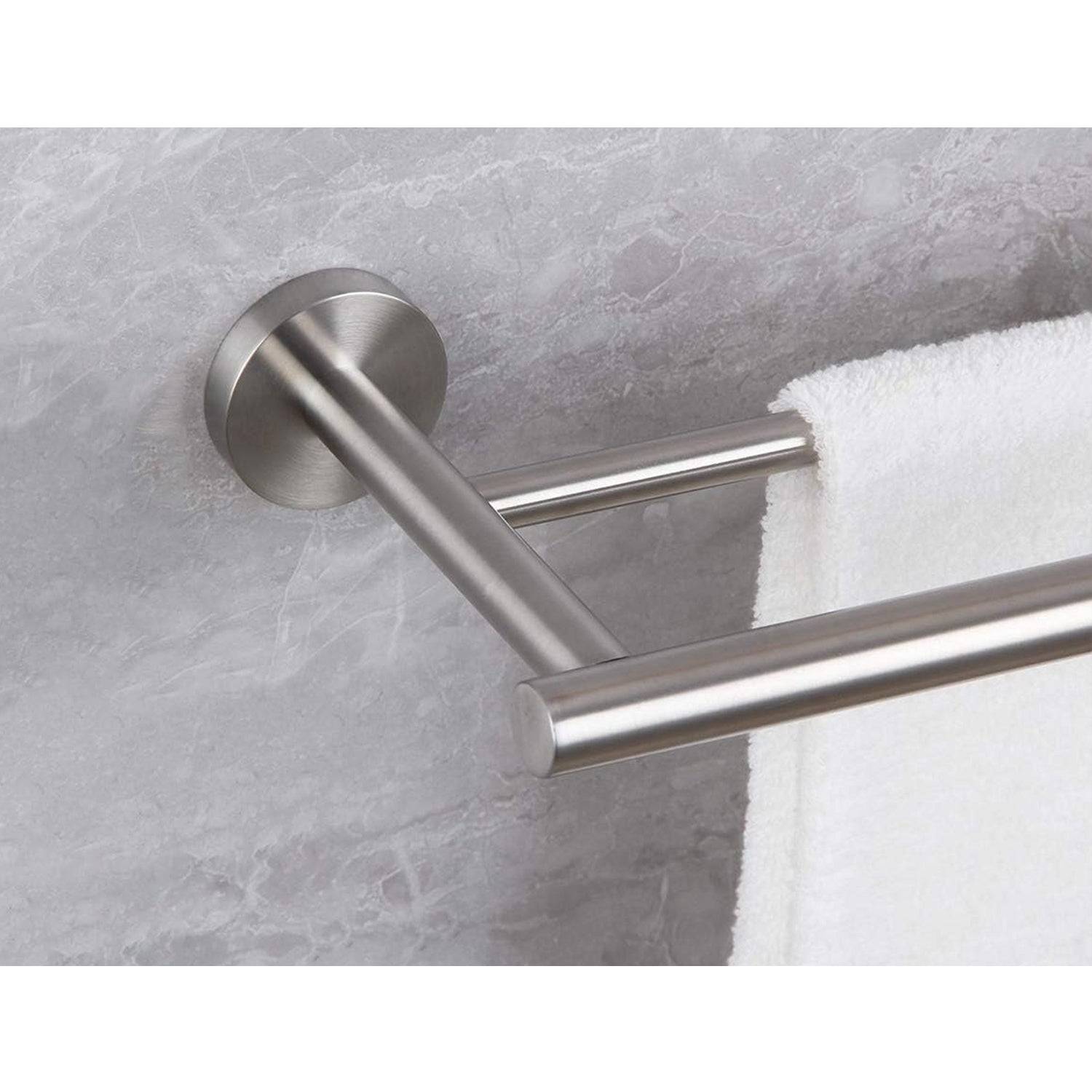 23.6 Inch Stainless Steel Wall Mounted Towel Rack