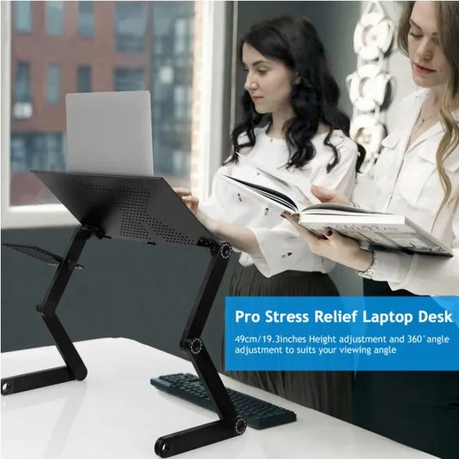 Laptop Stand for Desk Foldable Adjustable Portable Table