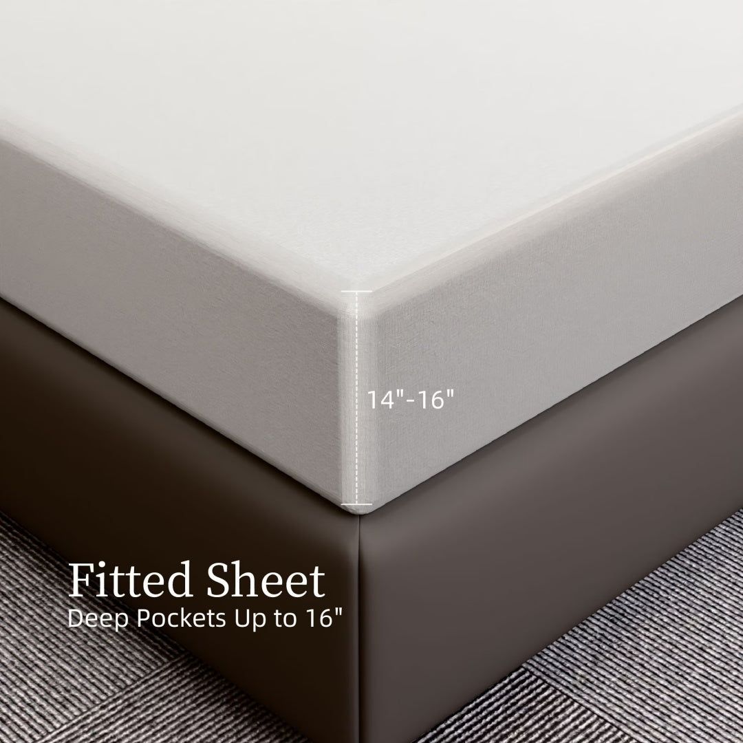 Twin Bed Sheets Set Microfiber 3 Piece Comfort