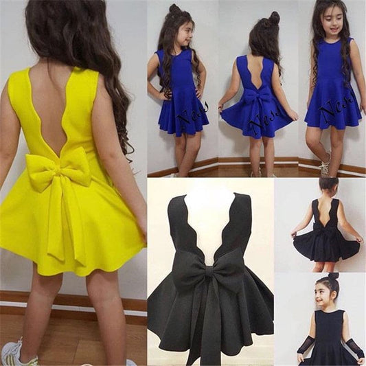 Kids Clothes Dress Baby Sleeveless Girl Clothing Years - PMMNAPOLES