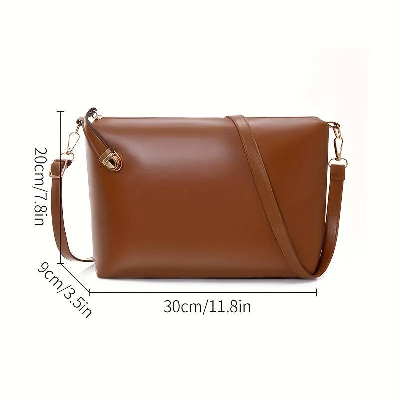 6-Piece Women's Fashion Bag Set – Handbag, Shoulder & Crossbody Bags with Large Capacity