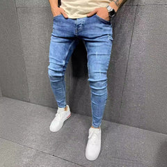 Men's Ripped Fashion Personalized Stretch Jeans - PMMNAPOLES