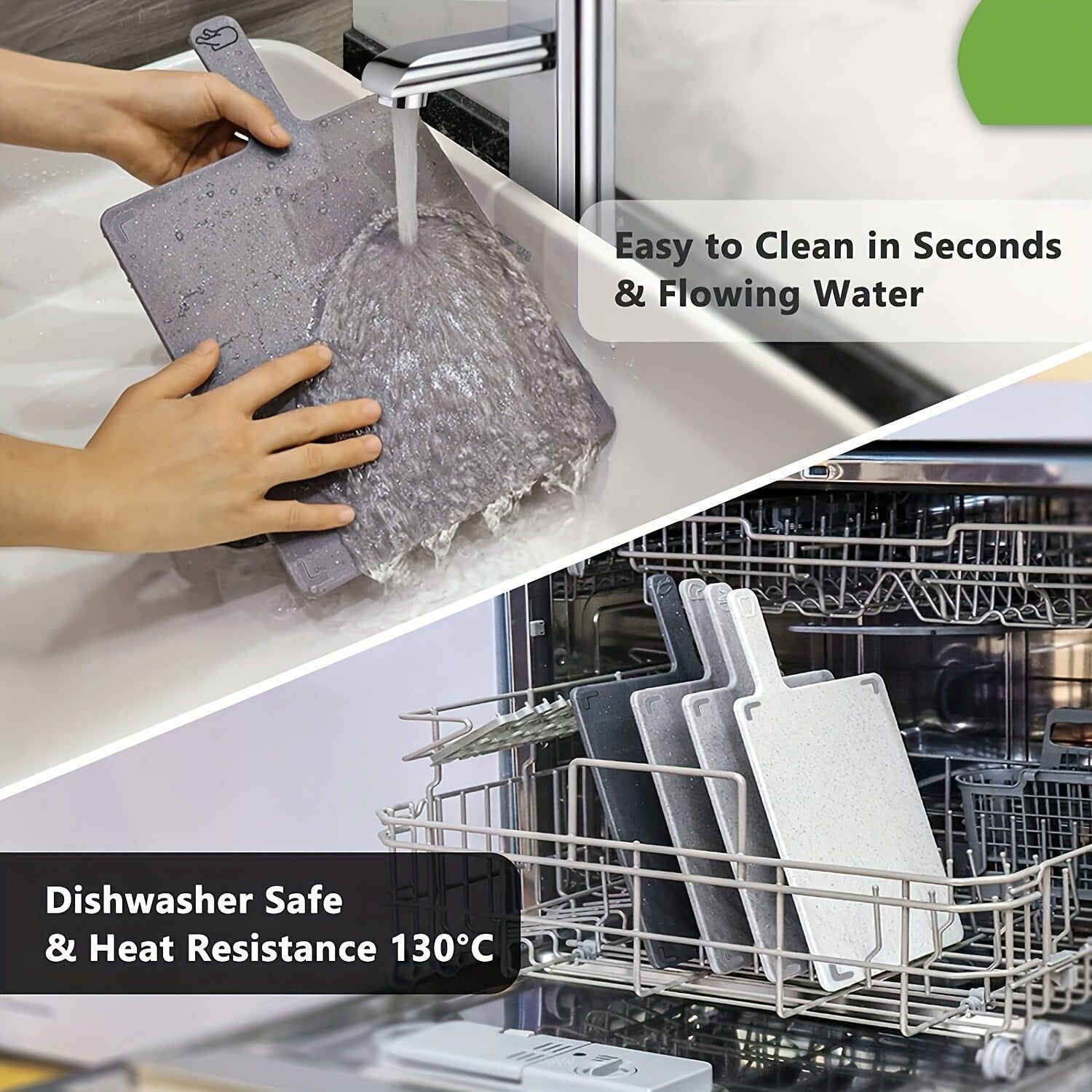 Heavy Duty Cutting Board Set With Stand