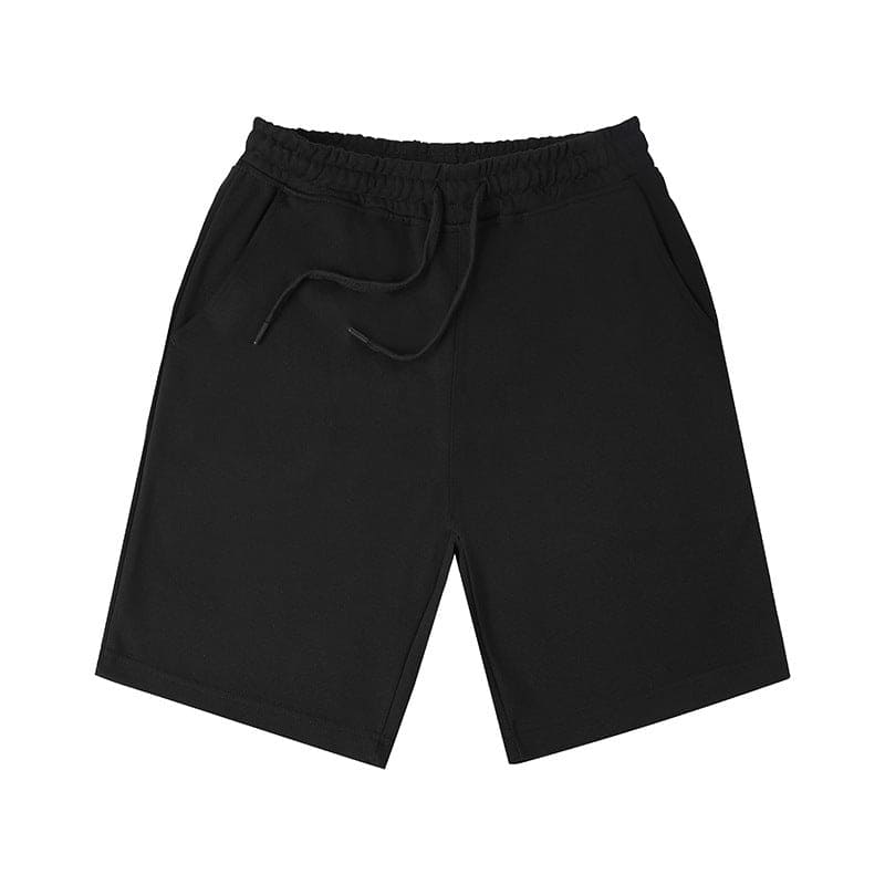 Men's And Women's Same Heavy Knit Sports Drawstring Straight Shorts - PMMNAPOLES