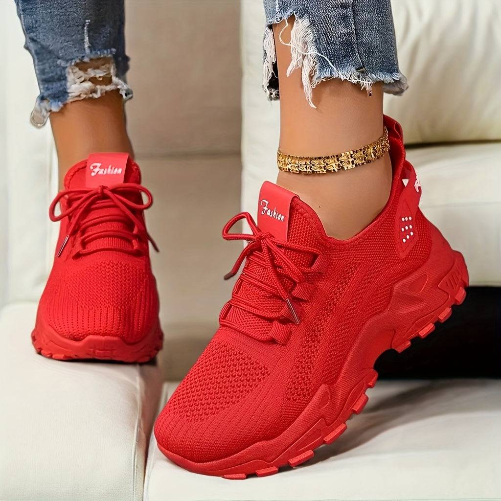 Women’s Slip-On Casual Sports Shoes Breathable, Non-Slip, Cushioned Design for Running, Travel & Daily Wear