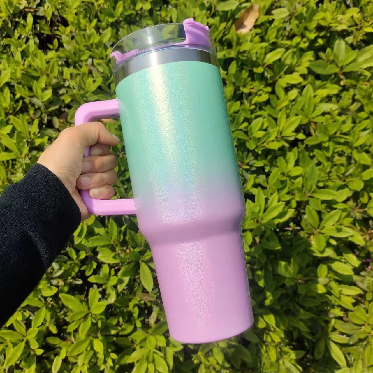 Gradient Insulated Tumbler Stainless Steel Large Capacity