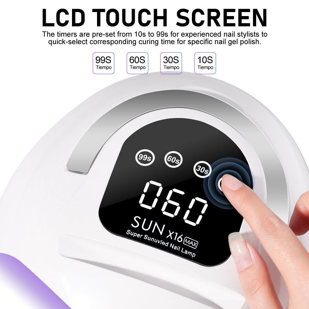 UV Nail Lamp with Touch Screen and Auto Sensor