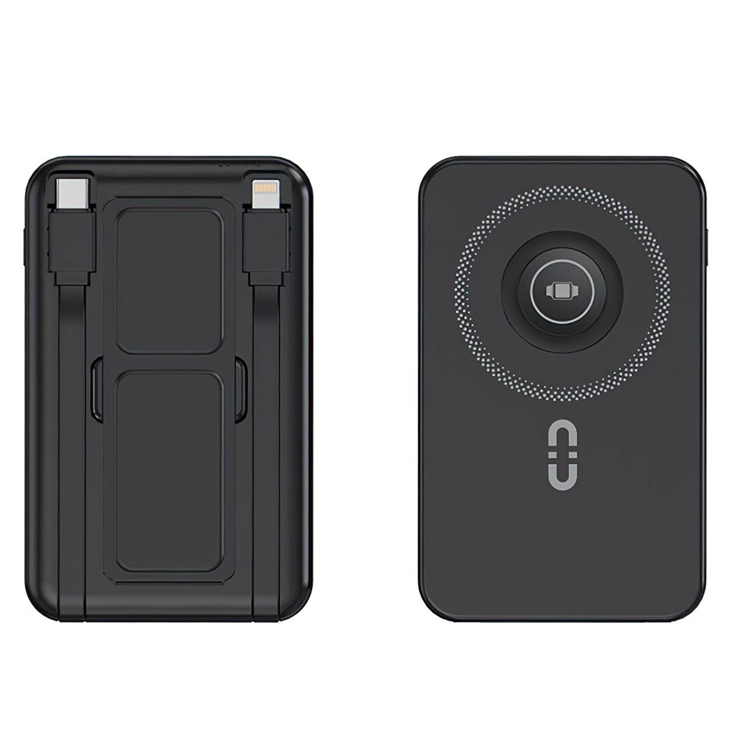 3 In 1 Magnetic Power Bank With Wireless Charging