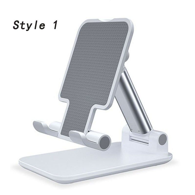 Adjustable Metal Desktop Phone Stand for Phones and Tablets