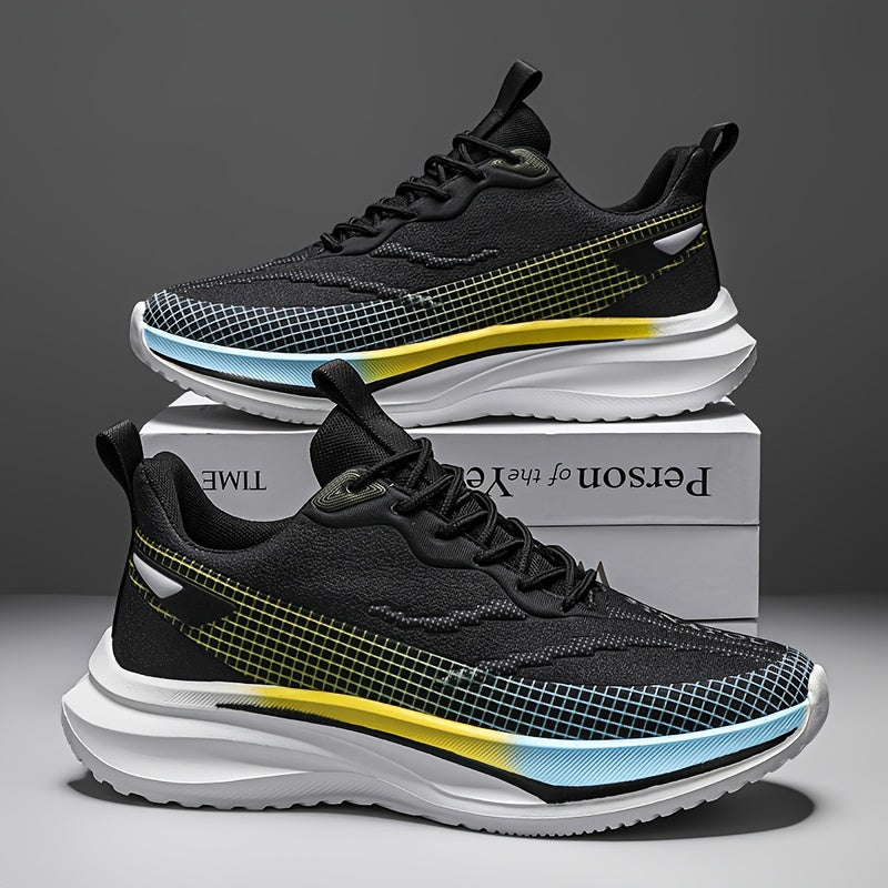 Men's Sports Running Shoes – Lightweight, Breathable Sneakers for Gym, Outdoor Training & Everyday Comfort