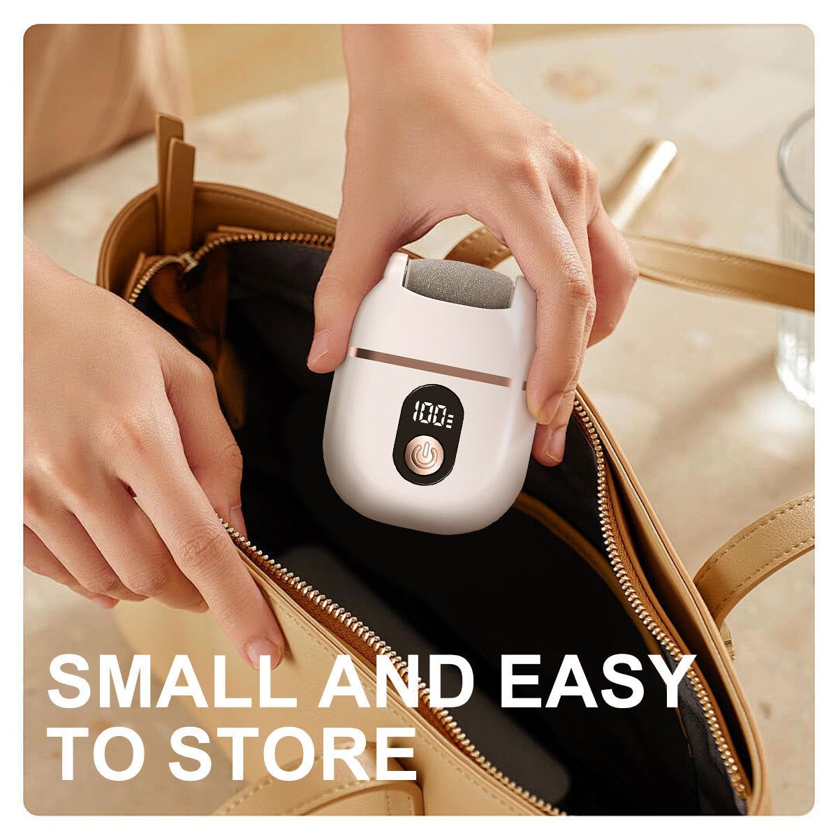 Electric Callus Remover with Rechargeable Digital Display