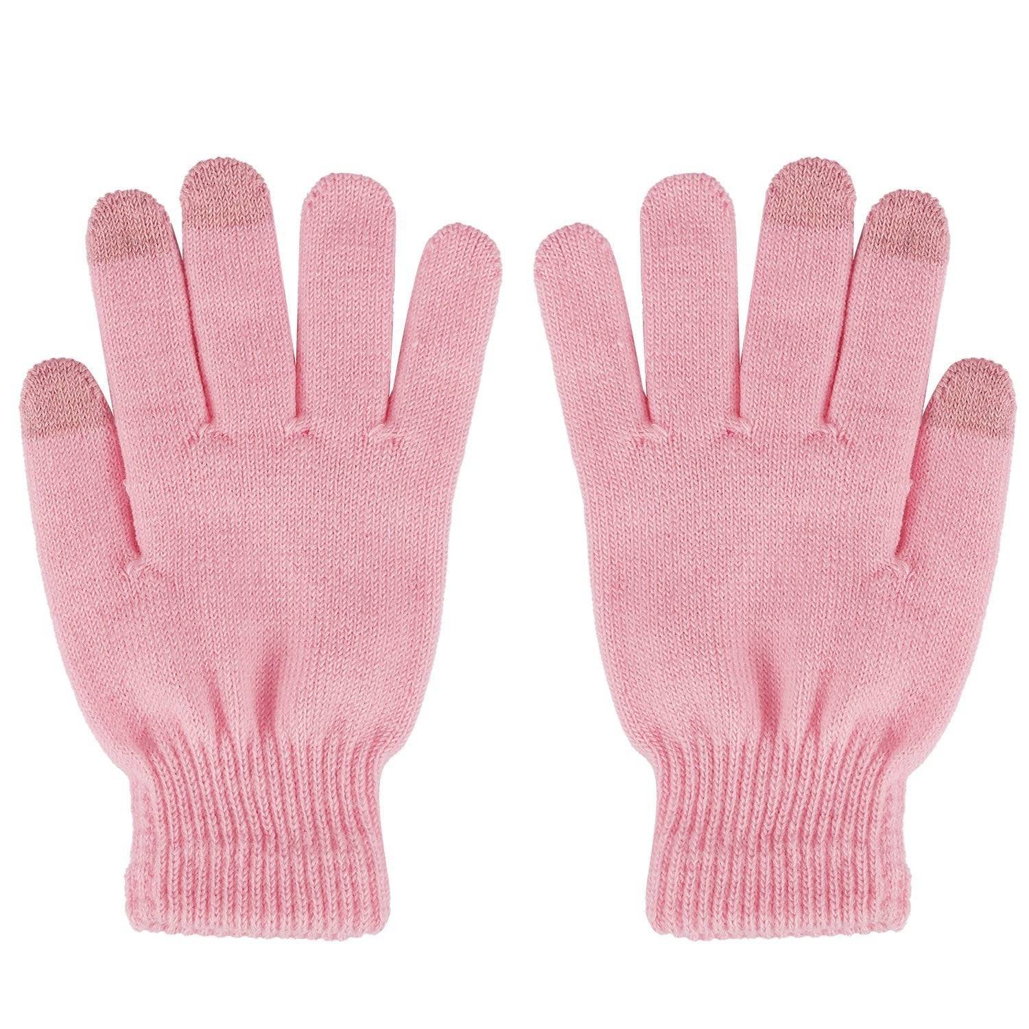 Unisex Winter Touchscreen Knit Gloves Windproof Warm
