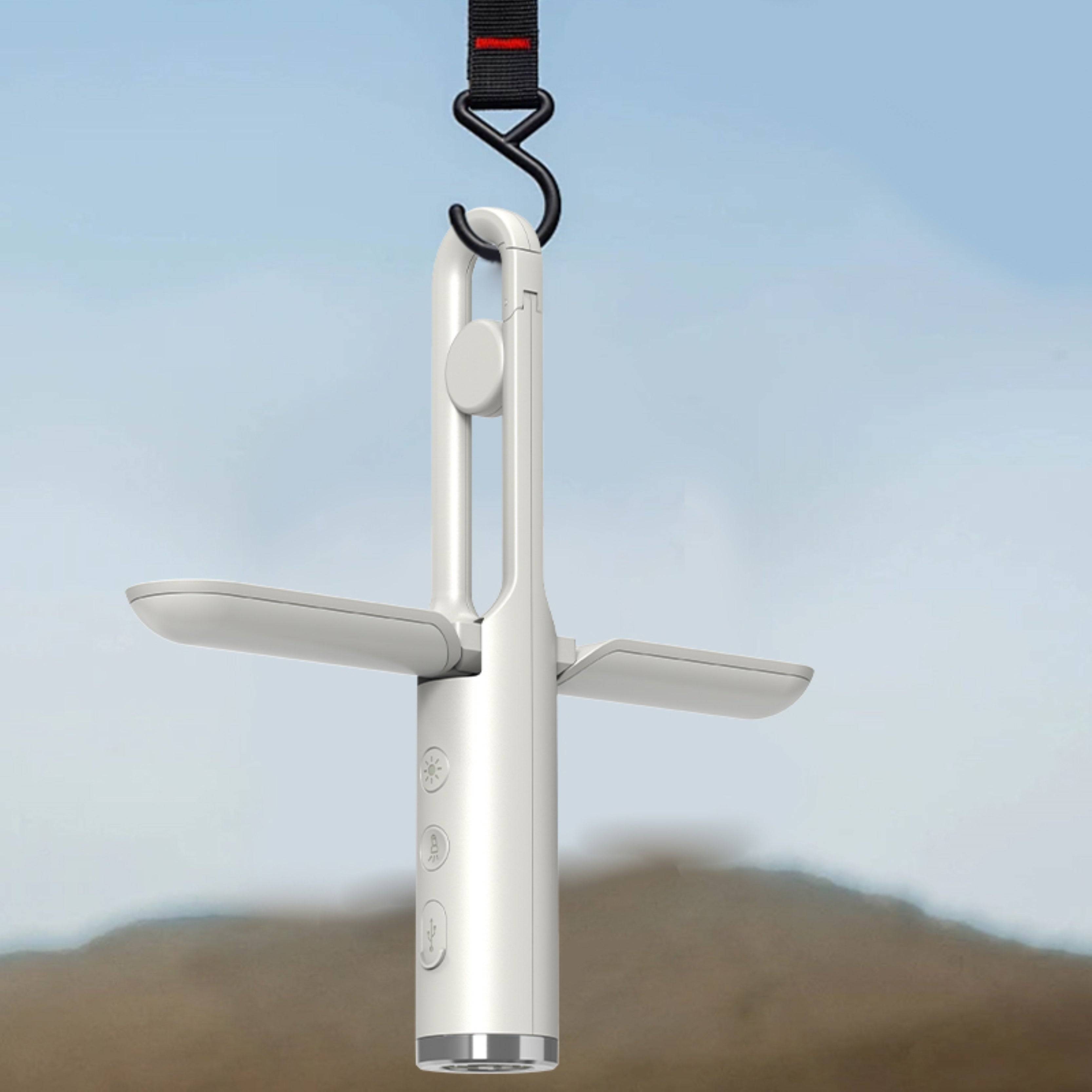 LED Camping Lantern 3 in 1 Foldable Rechargeable Light