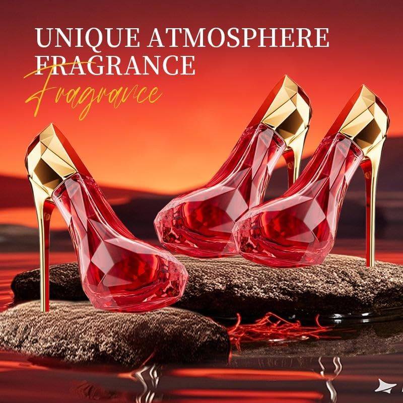 Womens Red High Heel Perfume Decorative Bottle