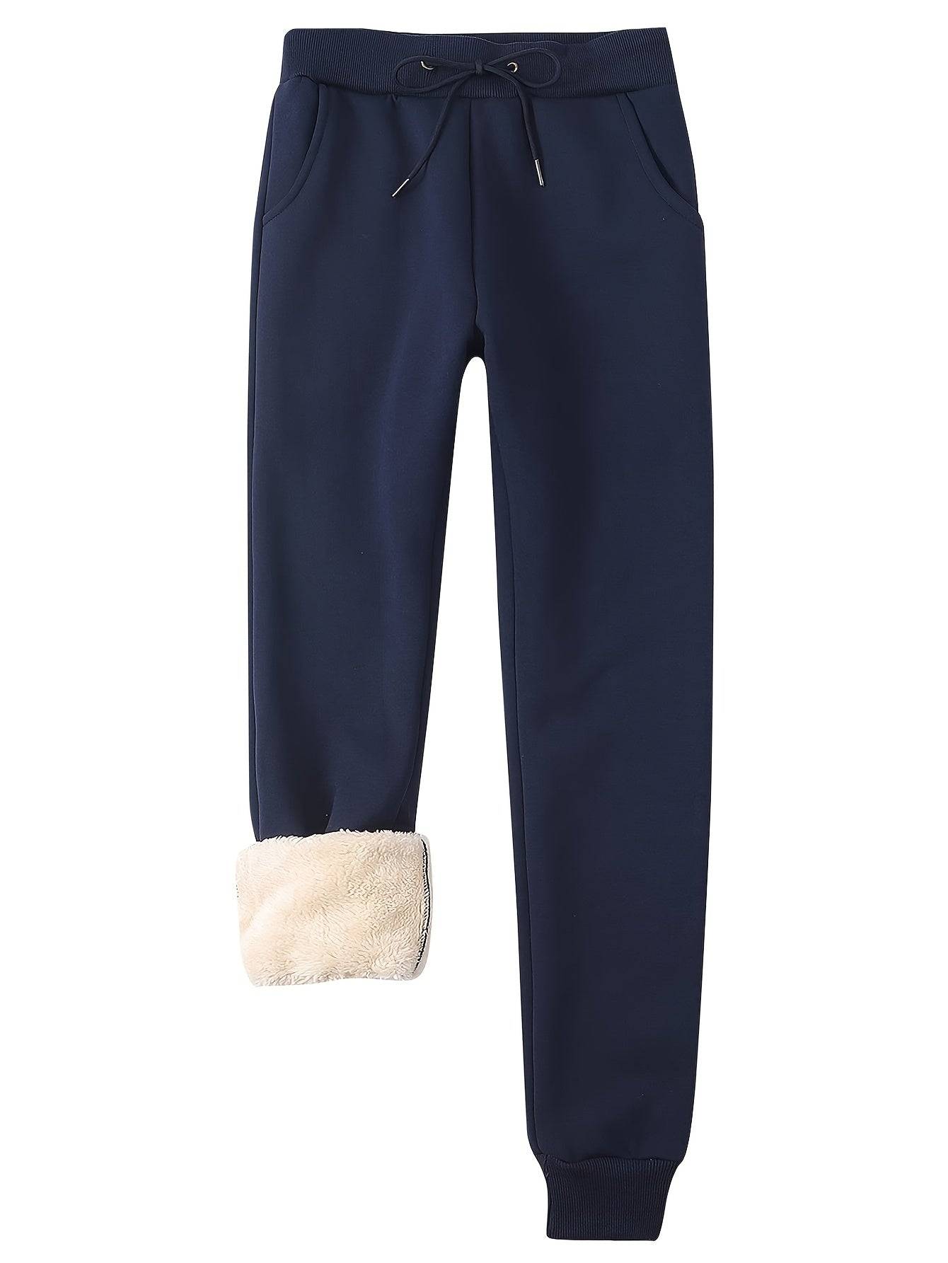 Women Fleece Jogger Sweatpants