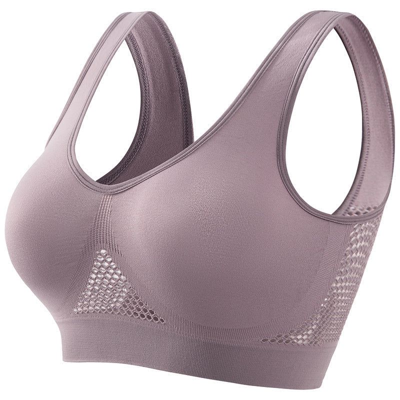 Plus Size Women Pushup Bra for Yoga and Workout