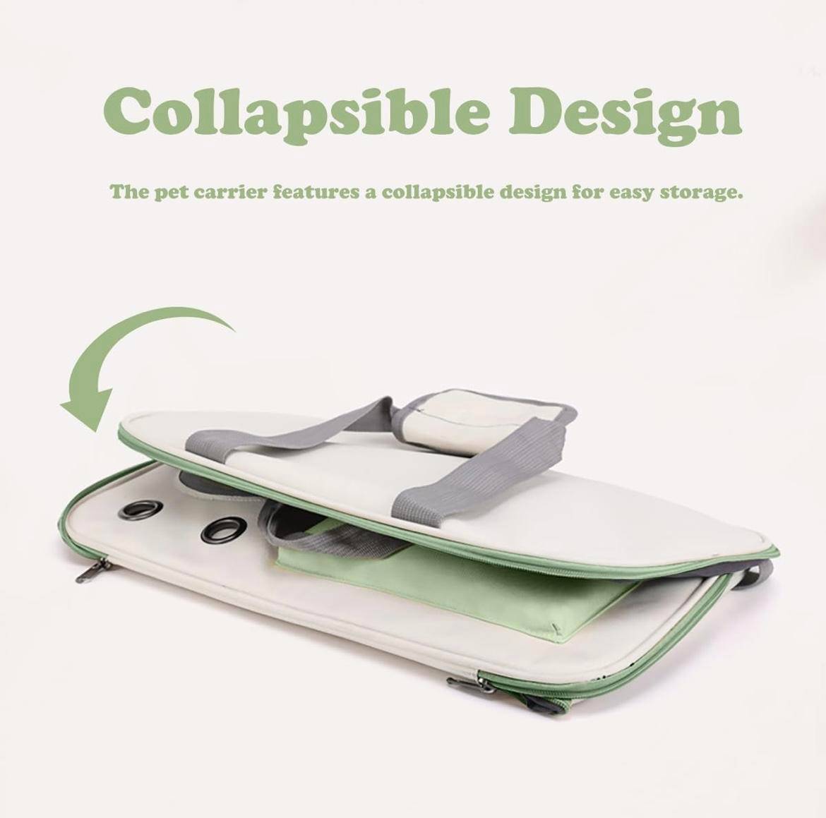 Breathable Cat Carrier Backpack with Mesh Windows