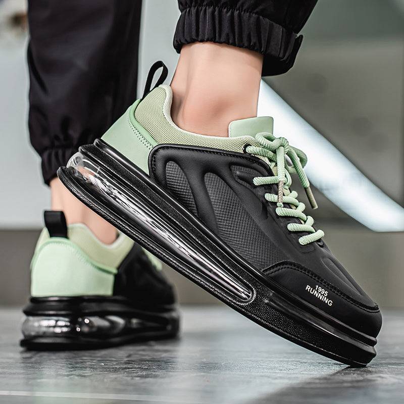 Men's Breathable Casual Sneakers – Lightweight Air Cushion Shoes with Shock Absorption for Daily Wear & All-Day Comfort