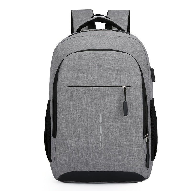 Nylon Laptop Backpack Large Capacity With Tablet Compartment