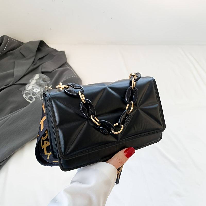 Casual Crossbody Shoulder Bag for Women Wide Strap Design Lightweight Everyday Purse