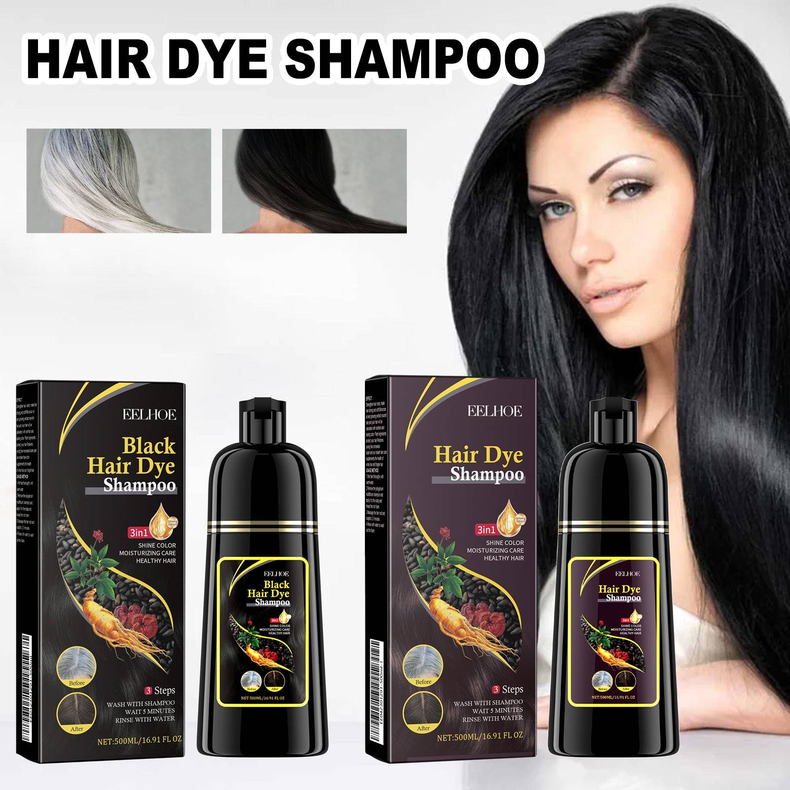 Herbal Anti Dandruff Shampoo for Black Hair Care